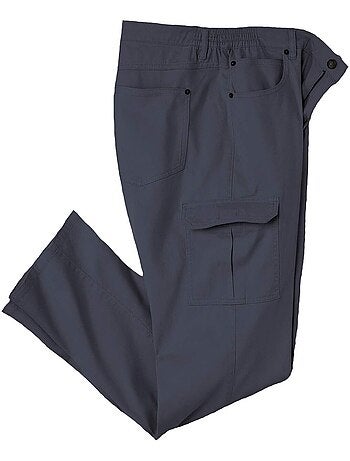 Le pantalon twill cargo taille semi-elastiquée - atlas for men
