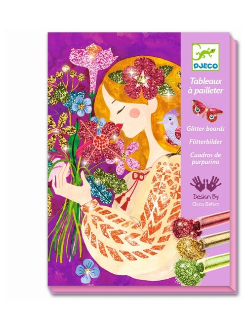 Le parfum des fleurs tableaux à pailleter - Kiabi