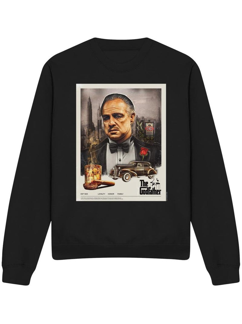 Le Parrain - Sweat Noir - Kiabi