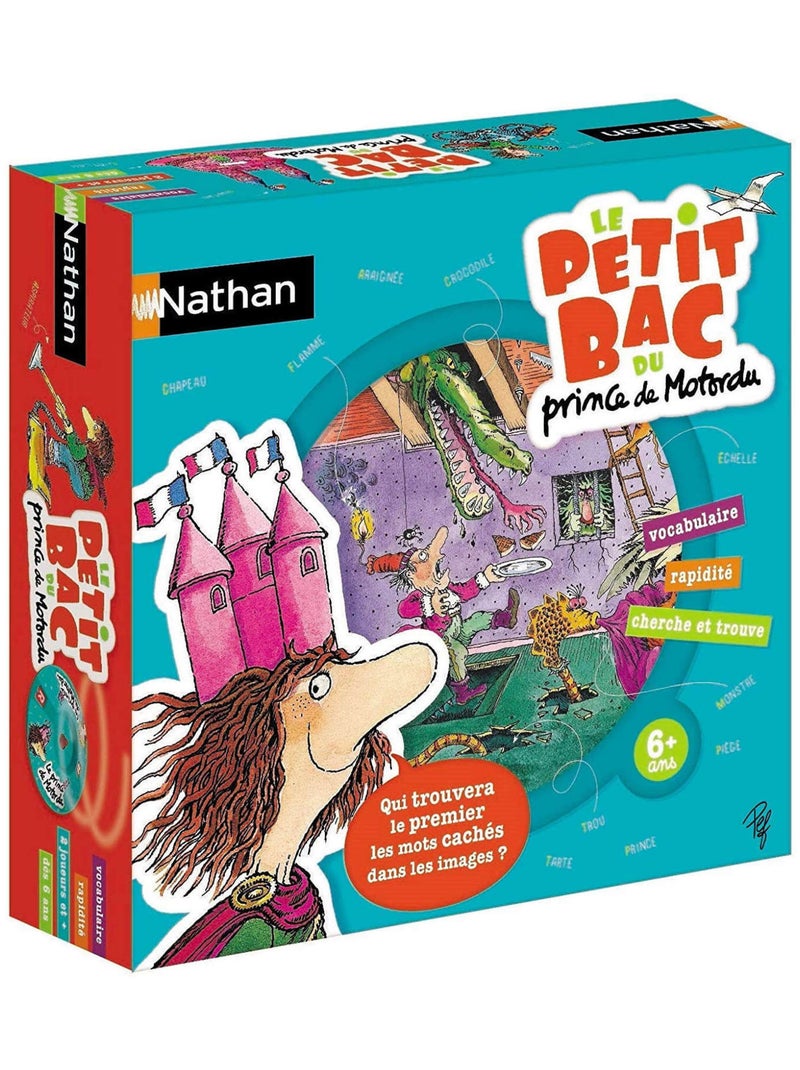 Le petit bac Le prince de Motordu Multicolore - Kiabi