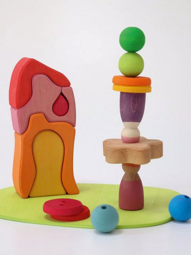 Le Petit Monde "Dans la prairie" Multicolore - Kiabi