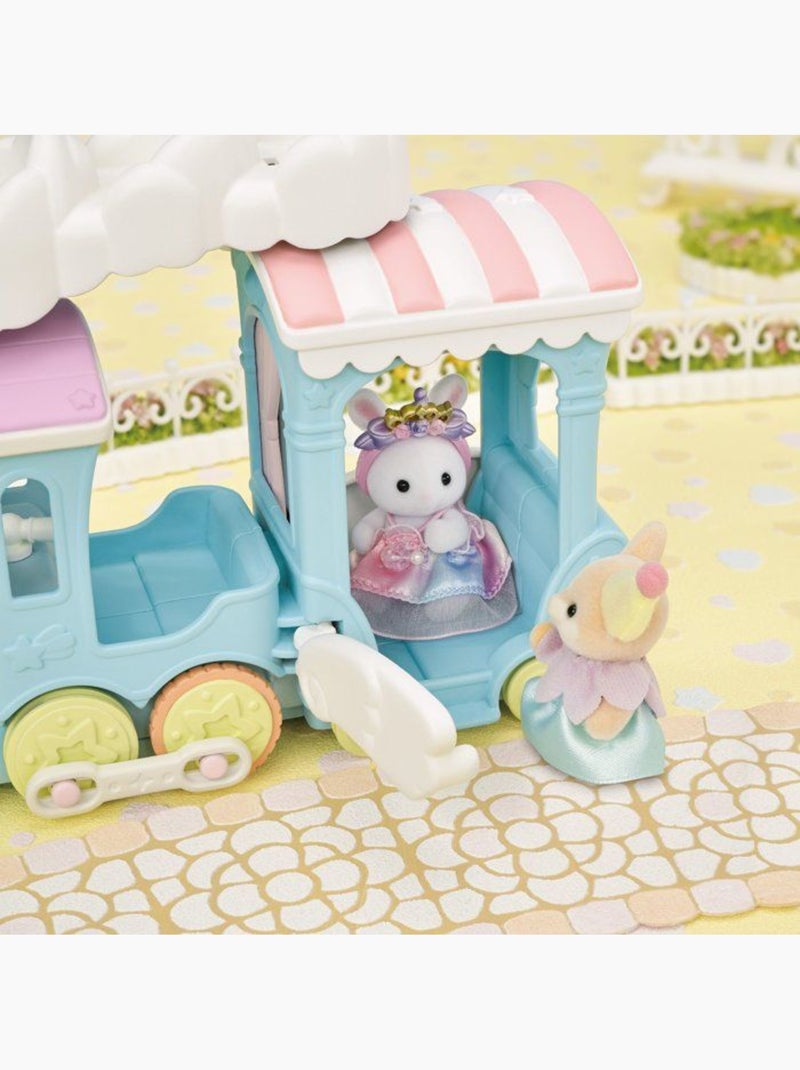 Le petit train à vapeur - sylvanian families - 5702 Bleu - Kiabi