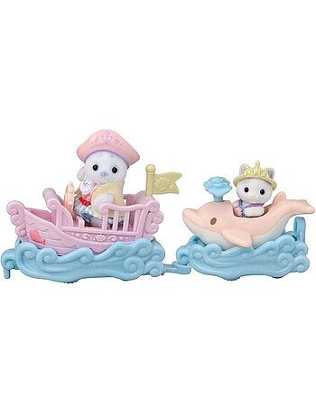 Le petit train de la mer - sylvanian families - 5820