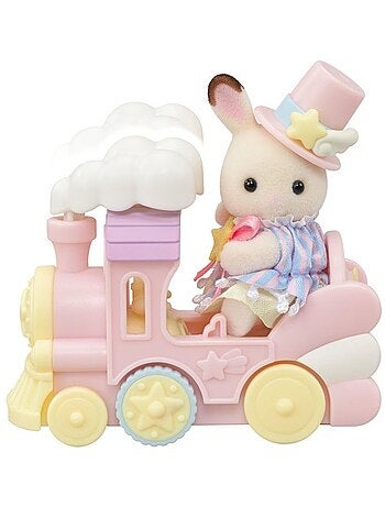 Le petit train des nuages - sylvanian families - 5819