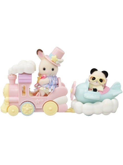 Le petit train des nuages - sylvanian families - 5819 - Kiabi