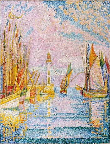Le phare de Groix de Signac