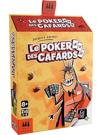Le poker des cafards jeux d'ambiance
