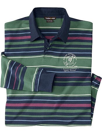 Le polo rugby rayé - atlas for men