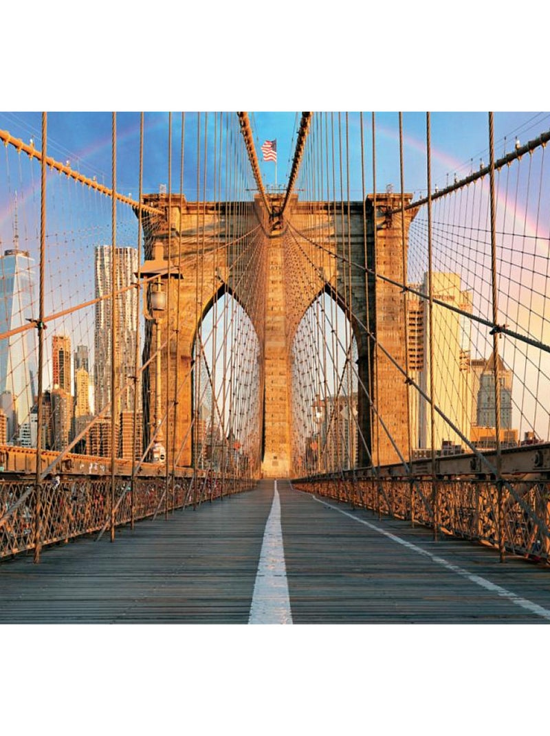 Le Pont De Brooklyn Puzzle 500 Pièces - Ravensburger N/A - Kiabi