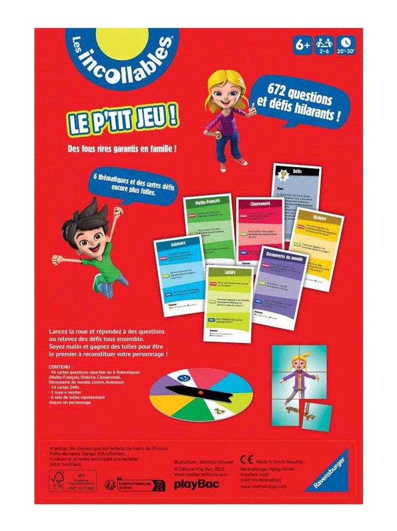 Le p'tit jeu des incollables - coup de cur N/A - Kiabi