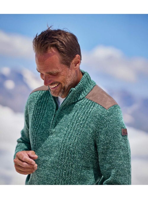 Le pull tricot col camionneur forest - atlas for men - Kiabi Le pull tricot col camionneur forest - atlas for men - Kiabi