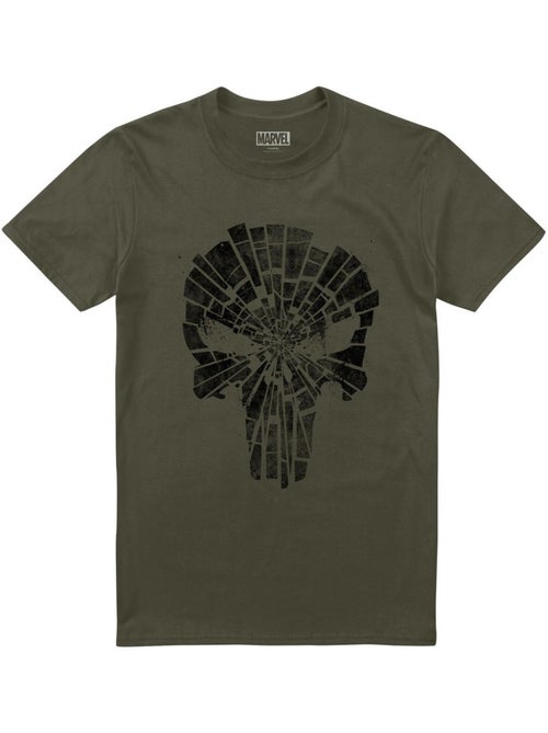 Le Punisseur - T-shirt motif logo brisé (Punisher) - Kiabi