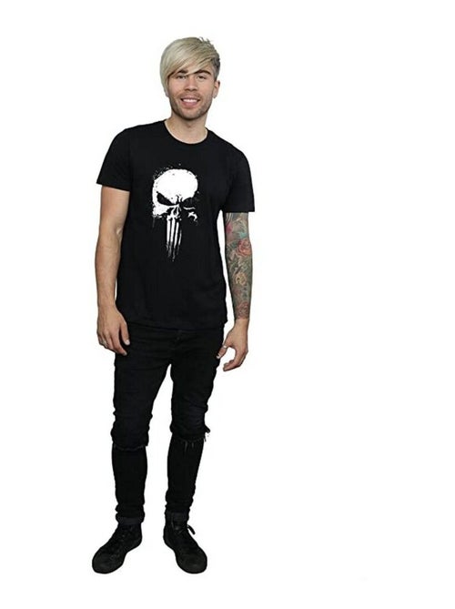 Le Punisseur - T-shirt motif/style logo à la bombe - Kiabi