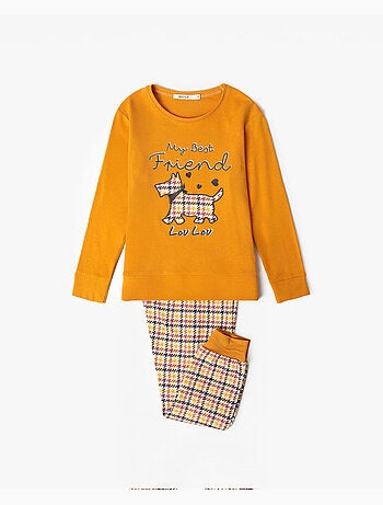 Le pyjama à manches longues Lou Lou d'ADMAS est de retour pour fille
