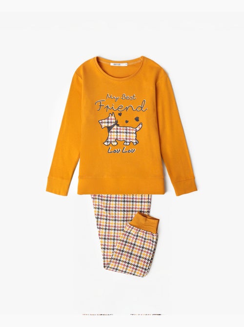 Le pyjama à manches longues Lou Lou d'ADMAS est de retour pour fille - Kiabi Le pyjama à manches longues Lou Lou d'ADMAS est de retour pour fille - Kiabi