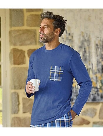 Le Pyjama Coton Style Ecossais - ATLAS FOR MEN