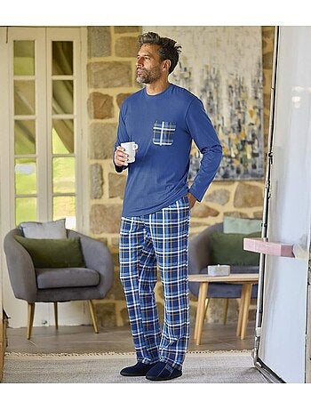 Le Pyjama Coton Style Ecossais - ATLAS FOR MEN