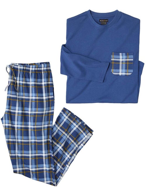 Le Pyjama Coton Style Ecossais - ATLAS FOR MEN - Kiabi Le Pyjama Coton Style Ecossais - ATLAS FOR MEN - Kiabi