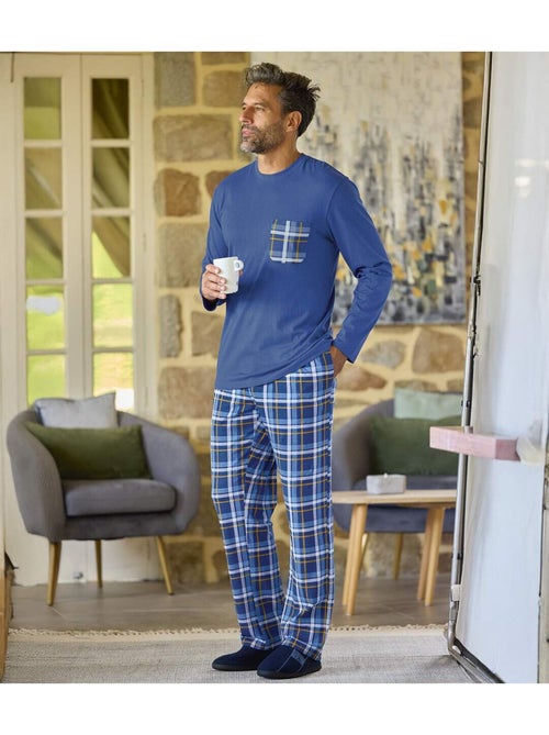 Le Pyjama Coton Style Ecossais - ATLAS FOR MEN - Kiabi Le Pyjama Coton Style Ecossais - ATLAS FOR MEN - Kiabi