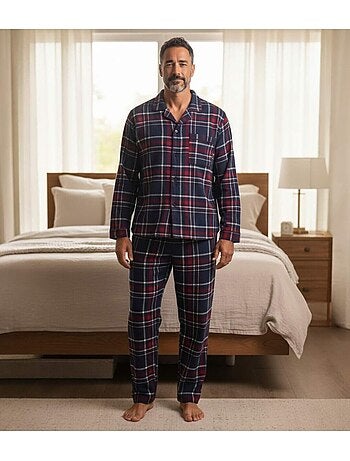 Le Pyjama Flanelle Ecossais - ATLAS FOR MEN