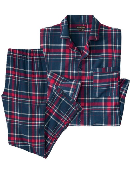Le Pyjama Flanelle Ecossais   - ATLAS FOR MEN - Kiabi