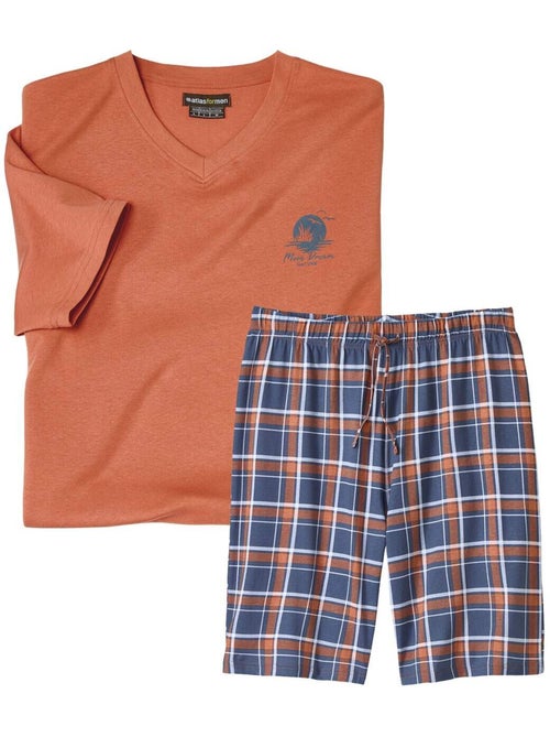 Le pyjama nature en coton - atlas for men - Kiabi Le pyjama nature en coton - atlas for men - Kiabi