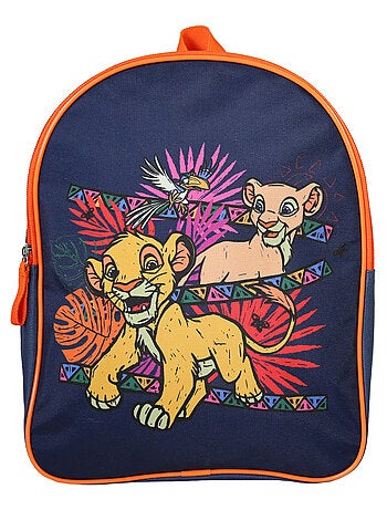 Le Roi Lion - Sac goûter 31cm bleu marine, 1 compartiment - Bagtrotter