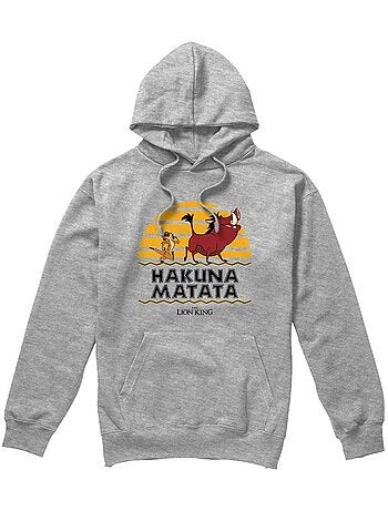 Le Roi Lion - Sweat à capuche HAKUNA MATATA