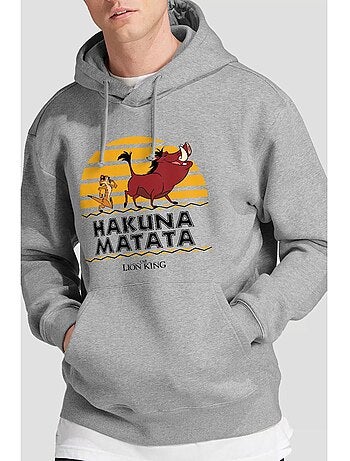 Le Roi Lion - Sweat à capuche HAKUNA MATATA