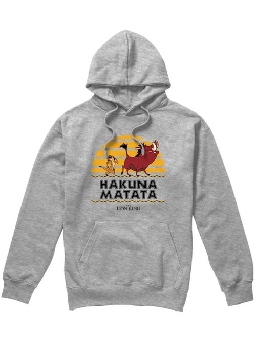 Le Roi Lion - Sweat à capuche HAKUNA MATATA - Kiabi