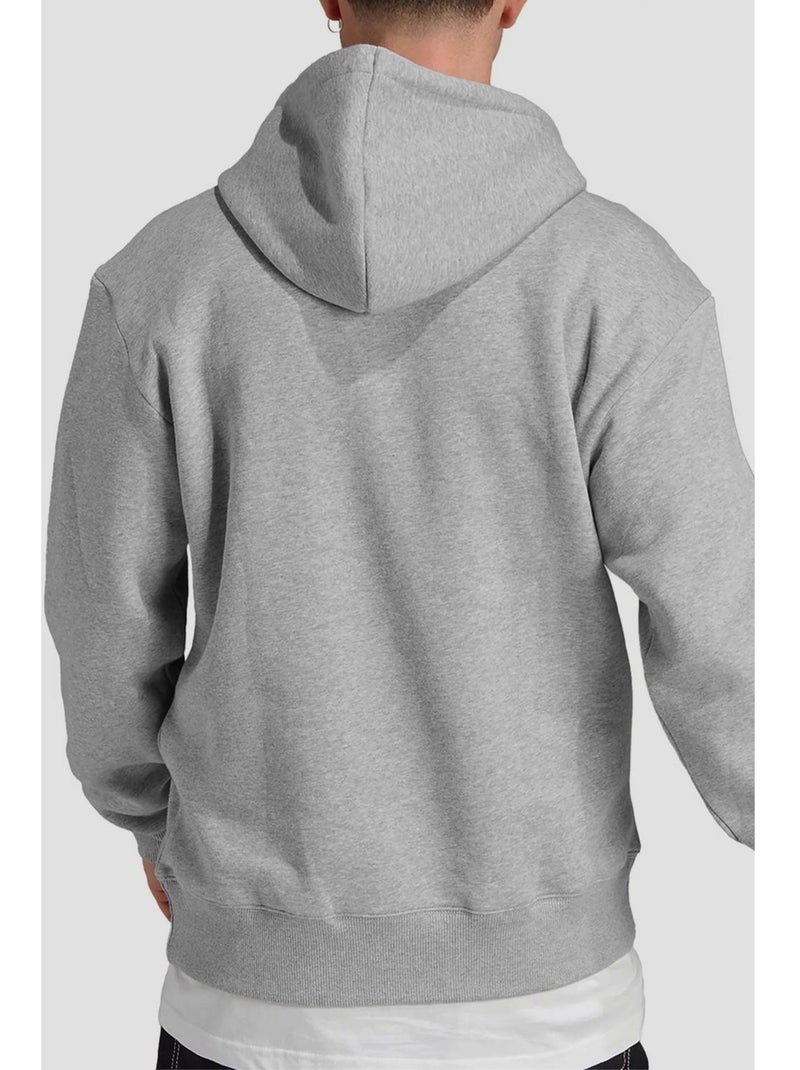 Le Roi Lion - Sweat à capuche HAKUNA MATATA Gris chiné - Kiabi