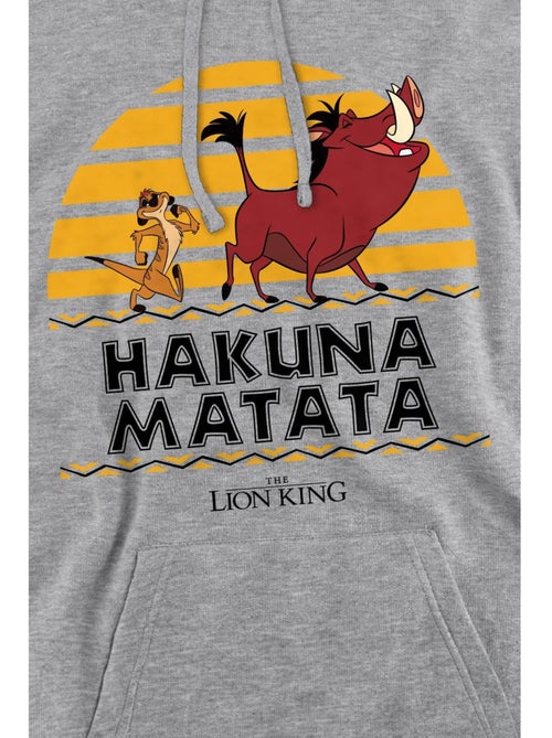 Le Roi Lion - Sweat à capuche HAKUNA MATATA - Kiabi