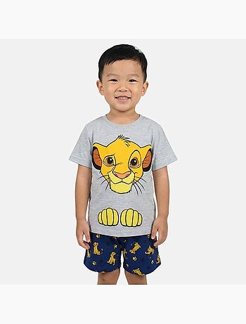 Le Roi Lion - T-shirt manches courtes personnage avec short