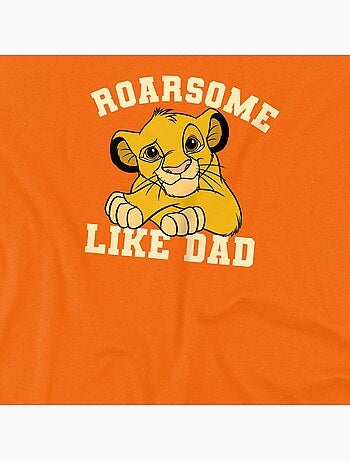 Le Roi Lion - T-shirt motif Simba ROARSOME LIKE DAD (Simba)
