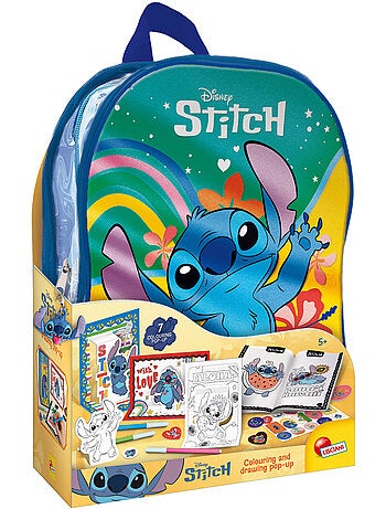 Le sac à dos école de dessin et de coloriage Stitch