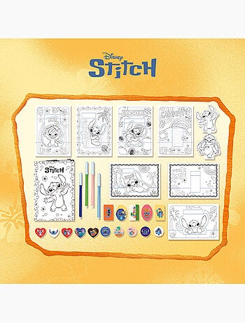 Le sac à dos école de dessin et de coloriage Stitch
