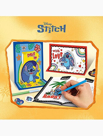 Le sac à dos école de dessin et de coloriage Stitch