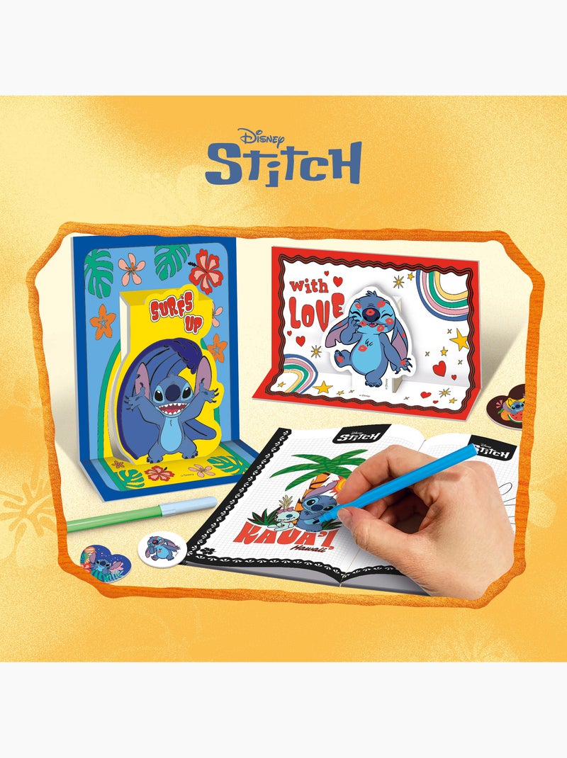 Le sac à dos école de dessin et de coloriage Stitch N/A - Kiabi
