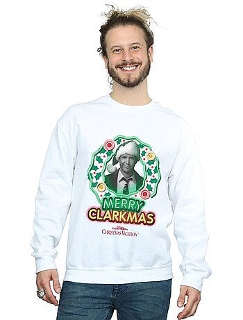 Le sapin a les boules - Sweat GREYSCALE CLARKMAS (Clark Griswold)