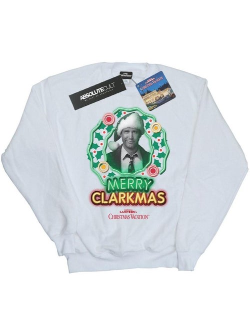 Le sapin a les boules - Sweat GREYSCALE CLARKMAS (Clark Griswold) - Kiabi Le sapin a les boules - Sweat GREYSCALE CLARKMAS (Clark Griswold) - Kiabi