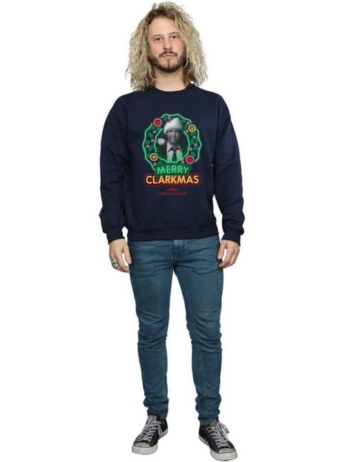 Le sapin a les boules - Sweat GREYSCALE CLARKMAS (Clark Griswold) - Kiabi Le sapin a les boules - Sweat GREYSCALE CLARKMAS (Clark Griswold) - Kiabi