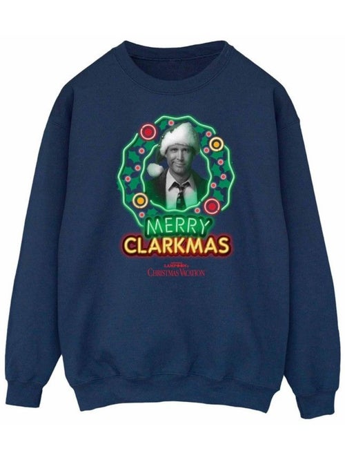 Le sapin a les boules - Sweat GREYSCALE CLARKMAS (Clark Griswold) - Kiabi Le sapin a les boules - Sweat GREYSCALE CLARKMAS (Clark Griswold) - Kiabi
