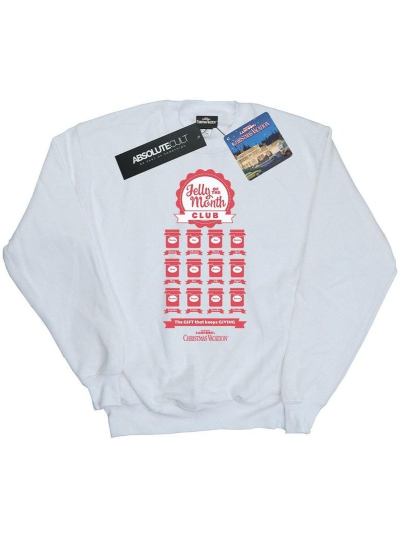 Le sapin a les boules - Sweat JELLY CLUB Blanc - Kiabi