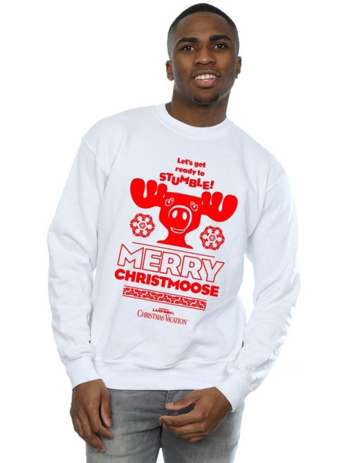 Le sapin a les boules - Sweat MERRY CHRISTMOOSE - Kiabi