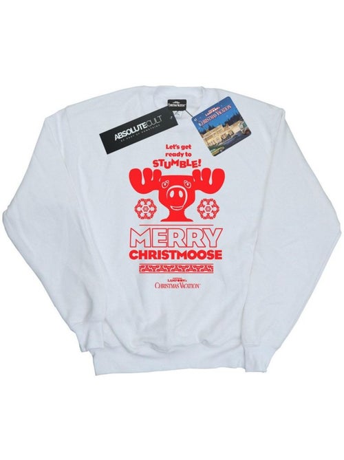 Le sapin a les boules - Sweat MERRY CHRISTMOOSE - Kiabi