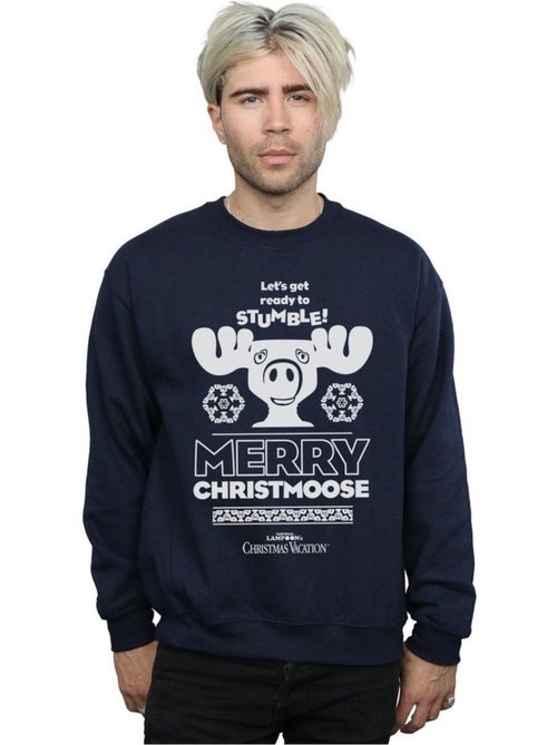 Le sapin a les boules - Sweat MERRY CHRISTMOOSE - Kiabi