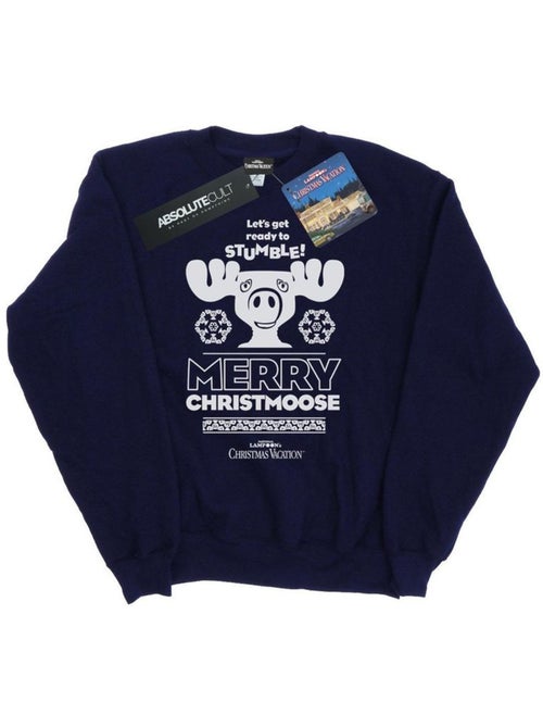 Le sapin a les boules - Sweat MERRY CHRISTMOOSE - Kiabi