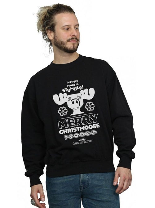 Le sapin a les boules - Sweat MERRY CHRISTMOOSE - Kiabi