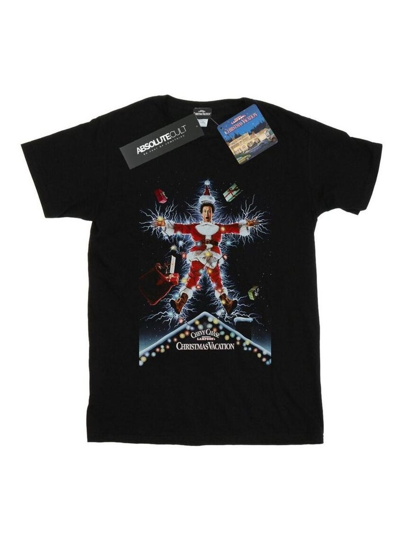 Le sapin a les boules - T-shirt Noir - Kiabi