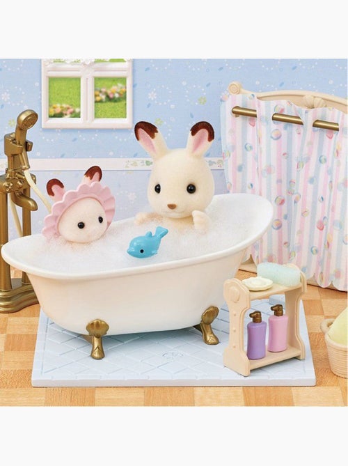 Le set baignoire et douche - sylvanian families - 5739 - Kiabi